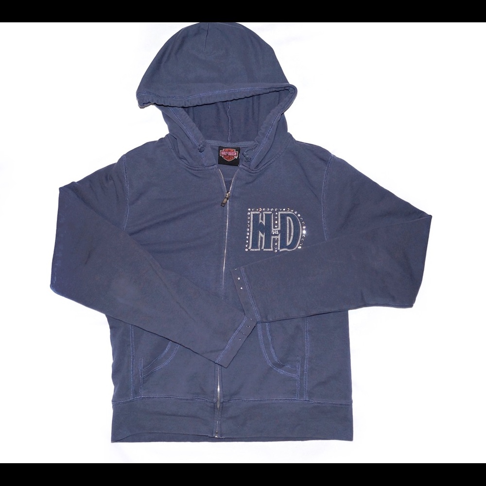 Y2K Harley Davidson zip-up!